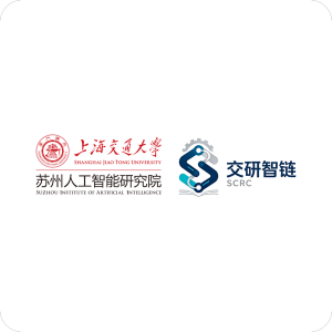 Jiaoyan Zhilian Technology (SCRC) and SJTU Suzhou Institute of Artificial Intelligence logo